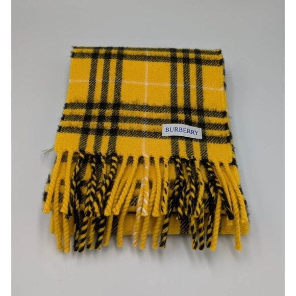 Burberry Vintage Check Cashmere Scarf Pear 8073963 - Picture 3 of 10
